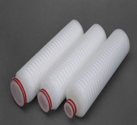 수소 혐오성 PTFE 플레이트 필터 카트리지 화학 저항성 고 온도
