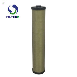 Filterk 1μm 정확도 공기 압축기 필터 카트리지, 압축기를 위한 높은 정밀도 공기 정화 장치