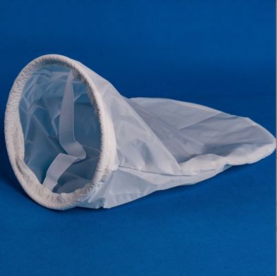 NMO 나일론 필터 봉지 고정도 5-500 미크론 화학 액체 필터링 외부 지름 2.5 인치 필터 정확도 10um
