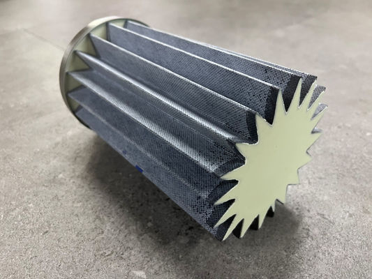 Stainless Steel Sheet End Caps Cartridge Filter Element with 4.5 Square Feet Filter Area and NSF/ANSI 42 Certification